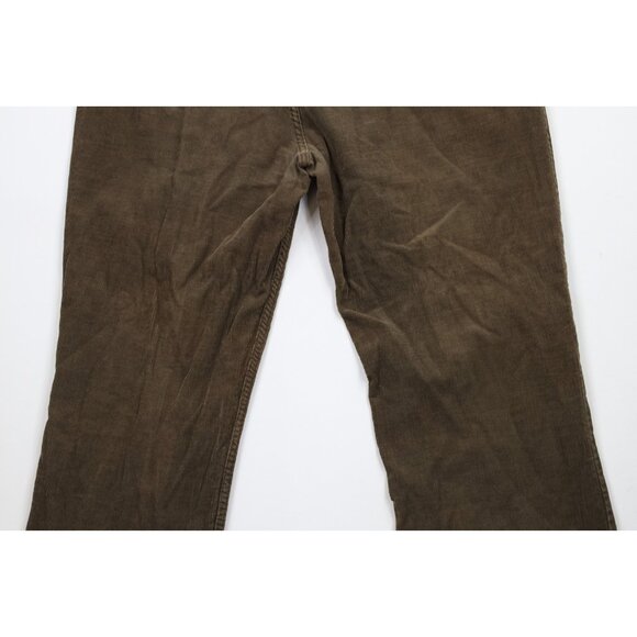 Vtg Y2K 2004 Gap Mens 38x30 Sun Faded Relaxed Button Fly Wide Leg Corduroy Pants - Picture 13 of 16